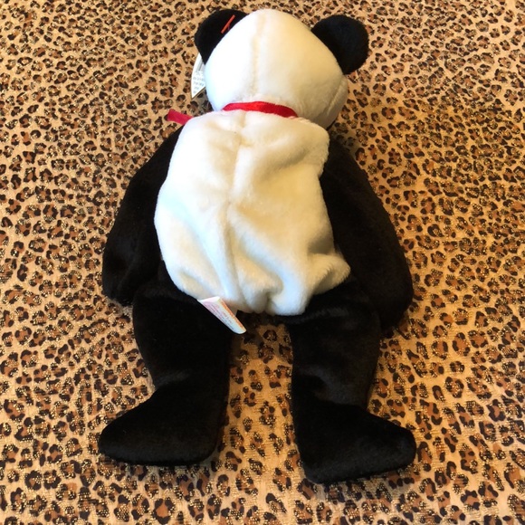 Retired Ty beanie Baby Fortune the panda bear - Picture 7 of 12